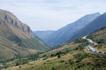 Fototapeta na wymiar Languedoc Pirineos franceses Sur de Francia cerca de andorra - Languedoc French Pyrenees South of France near Andorra 
