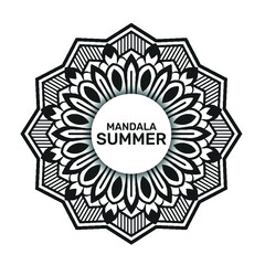 Mandala luxury background design