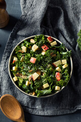 Homemade Healthy Kale Apple Salad