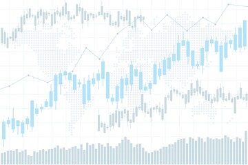 Stock market subtle background