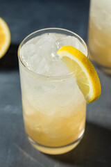 Boozy Refreshing Lemon Rum Collins