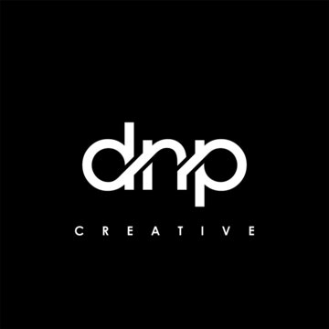 DNP Letter Initial Logo Design Template Vector Illustration