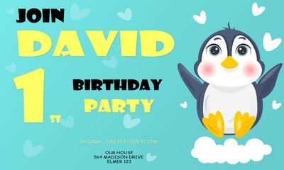 1st birthday party boy