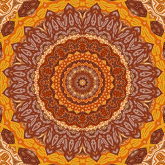 abstract mandala style pattern