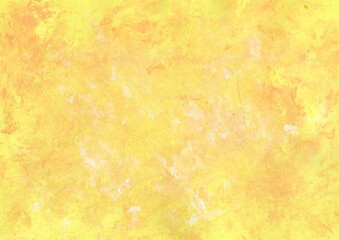 Abstract textured yellow background with liquid colors, Bright autumn