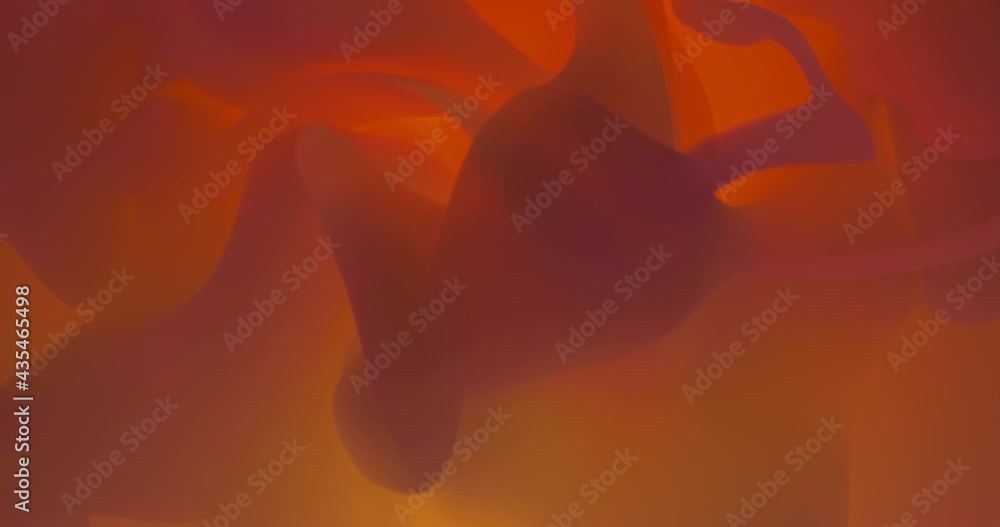 Poster colorful warm dynamic fluid with liquid flow effect. smooth flowing of gradient liquid video backgro