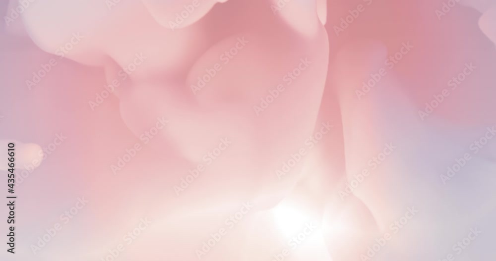 Aufkleber fluid liquid blob or lava, morphing animation. scattering, merging and flowing liquid deforming orga