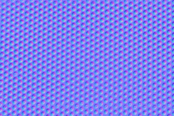 Perforated grid in normal map
