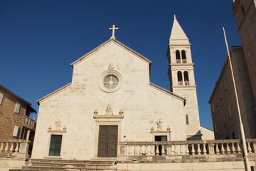Fototapeta na wymiar Church of Saint Peter in Supetar