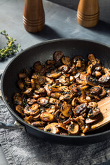 Homemade Healthy Sauteed Mushrooms