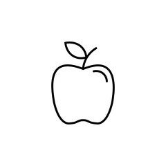 Apple Icon. E Learning Icon. SVG Icon.