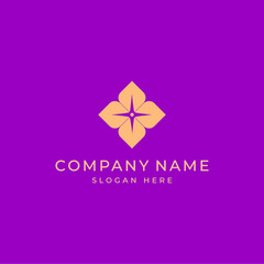 Logo for a beauty salon store, spa complex, hotel or jewelry, clothing or cosmetics store. Logo for a company. Vector image.