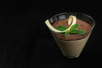 Delicious Italian dessert tiramisu