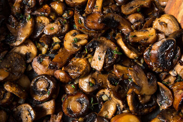 Homemade Healthy Sauteed Mushrooms