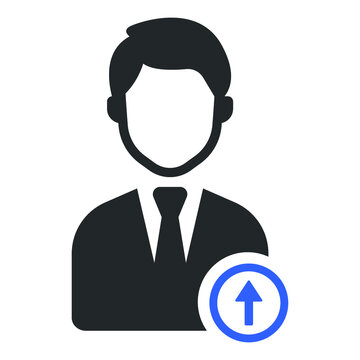 upload profile icon design vector