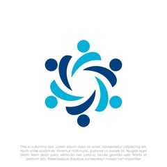 Human Resources Consulting Company, Global Community Logo	
