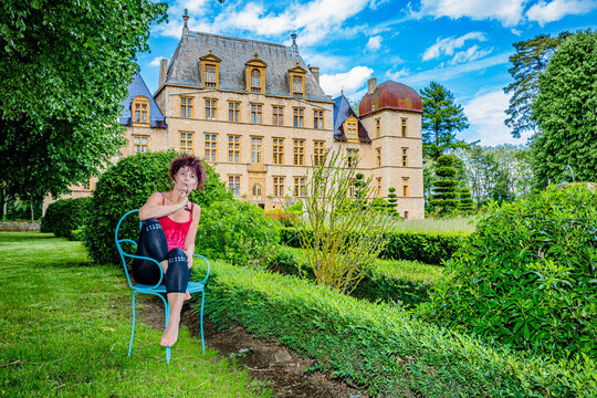 Dans le Parc du Ch&acirc;teau de Fl&eacute;ch&egrave;res