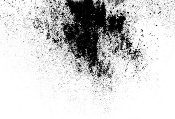 Rough black and white texture vector. Distressed overlay texture. Grunge background. Abstract textured effect. Vector Illustration. Black isolated on white background. EPS10