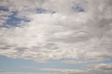 blue sky with clouds