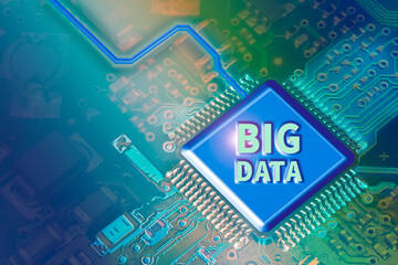 Computer Prozessor Big Data Chip