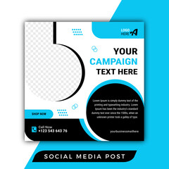 business campaign social media post template