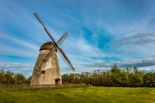 Alte Windm&uuml;hle in Beckum - M&uuml;nsterland