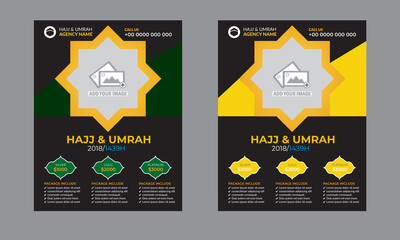  Hajj Flyer Flyer Design Template Fully Editable design