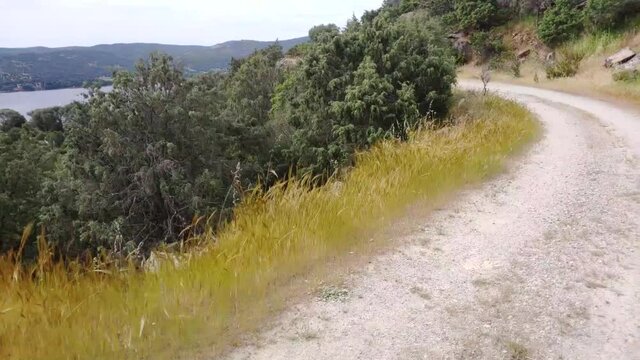 g&oacute;ry droga widoki krajobraz drzewa zieleń natura