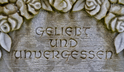 Geliebt und unvergessen