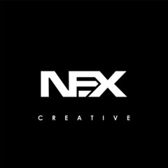 NEX Letter Initial Logo Design Template Vector Illustration