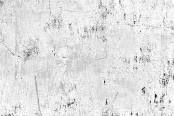 Obraz premium Texture of a concrete wall with cracks and scratches which can be used as a background