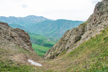 mountain landscape with mountains