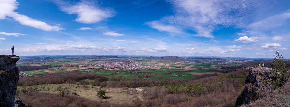 Panorama am Staffelstein
