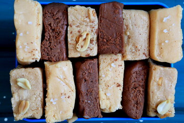 chocolate and peanut fudge