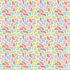 Color mosaic background. Fluid banner. Abstract blot shapes template for your design.