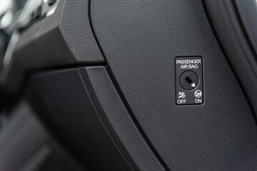 passanger airbag on/off switch