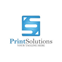 Letter logo template. Vector illustration