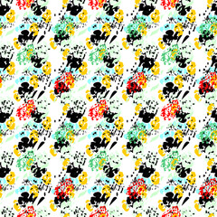 seamless pattern with flowers