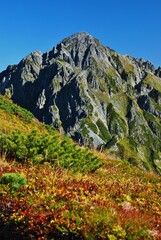 秋景色　立山アルパイン 剱岳