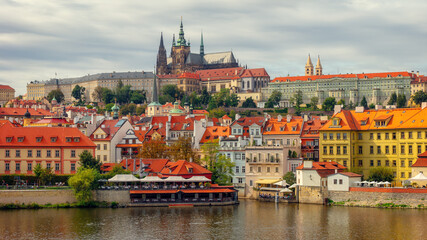 Fototapeta na wymiar City Center of Prague, Czech Republic, Europe