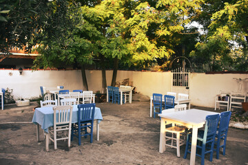 Aegean Mediterranean restaurant in a lovely garden