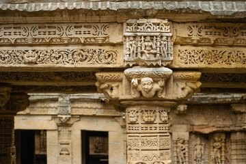 Obraz premium Rani ki Vav, Patan Stepwell of Patan, Gujarat
