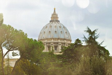 dome of st peter basilica, Rome, Italy