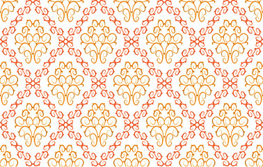 Ornament Indian tribal seamless pattern design. Ikat Aztec fabric carpet mandala ornament native boho chevron textile decoration patterns. Geometric carpet African American pattern vector illustration