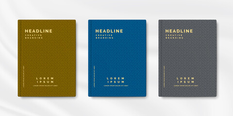  Set of abstract japanese pattern book cover template. Background design for decoration,wallpaper,scrapbook, flyer, magazine.Vector illustration.Eps10