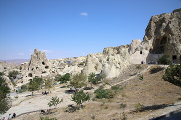 View of Cappadocia landscape, Turkey