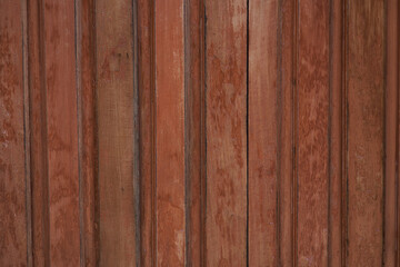 Fototapeta na wymiar Texture of old vertical woods. Brown color. Background for design