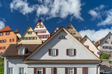 sightseeing in black forest half timber house rooftops