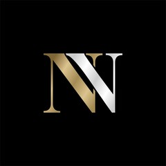 Letter NN logo design	