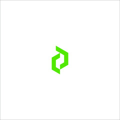 Modern flat logotypes. Letter P icon